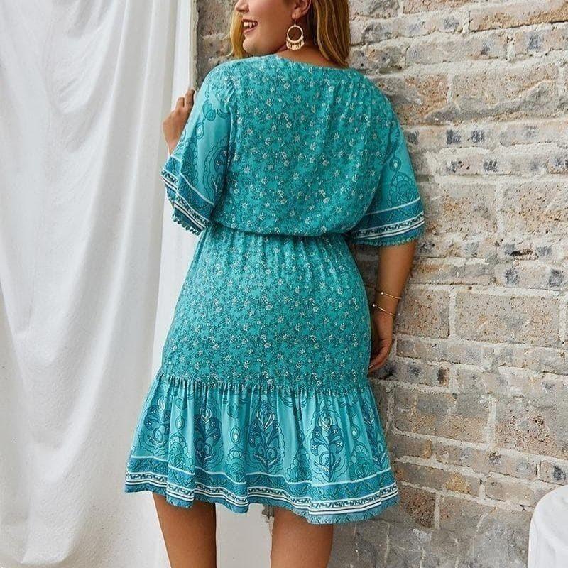 Robe tunique bleu roy T40 It Hippie (2208089 Robe tunique bleu roy T40 It Hippie (2208089